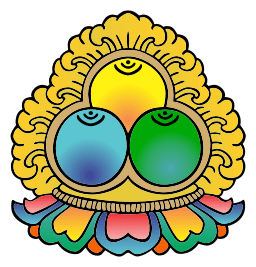 Three_Jewels_symbol_colour.svg